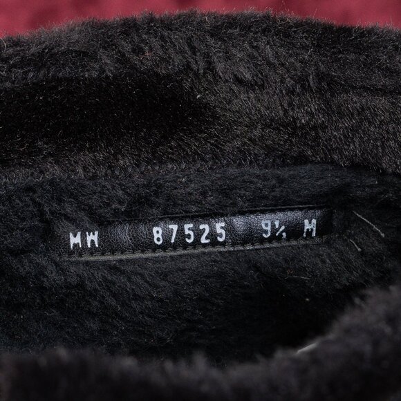 Stuart Weitzman Women Black Suede Soft Faux Fur Lined Back Zip Ankle Boots sz 9. - Picture 7 of 8